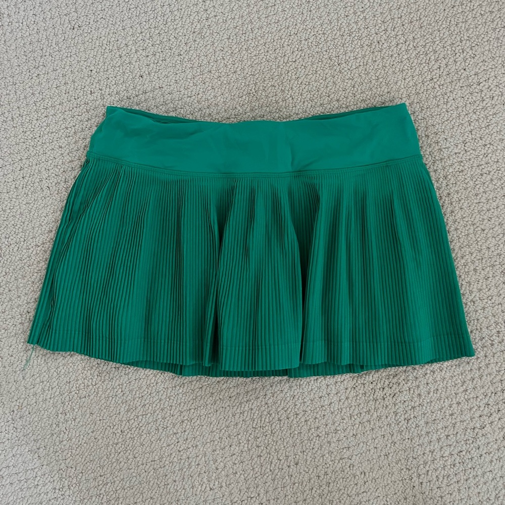 Lululemon Pleat to Street Mid-Rise Skirt, Sz. 10